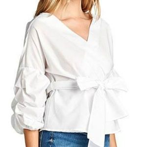 Puffy Sleeved Blouse